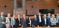 3 December 2018 The National Assembly delegation at the first meeting of the National Assembly - Hellenic Parliament Cooperation Commission